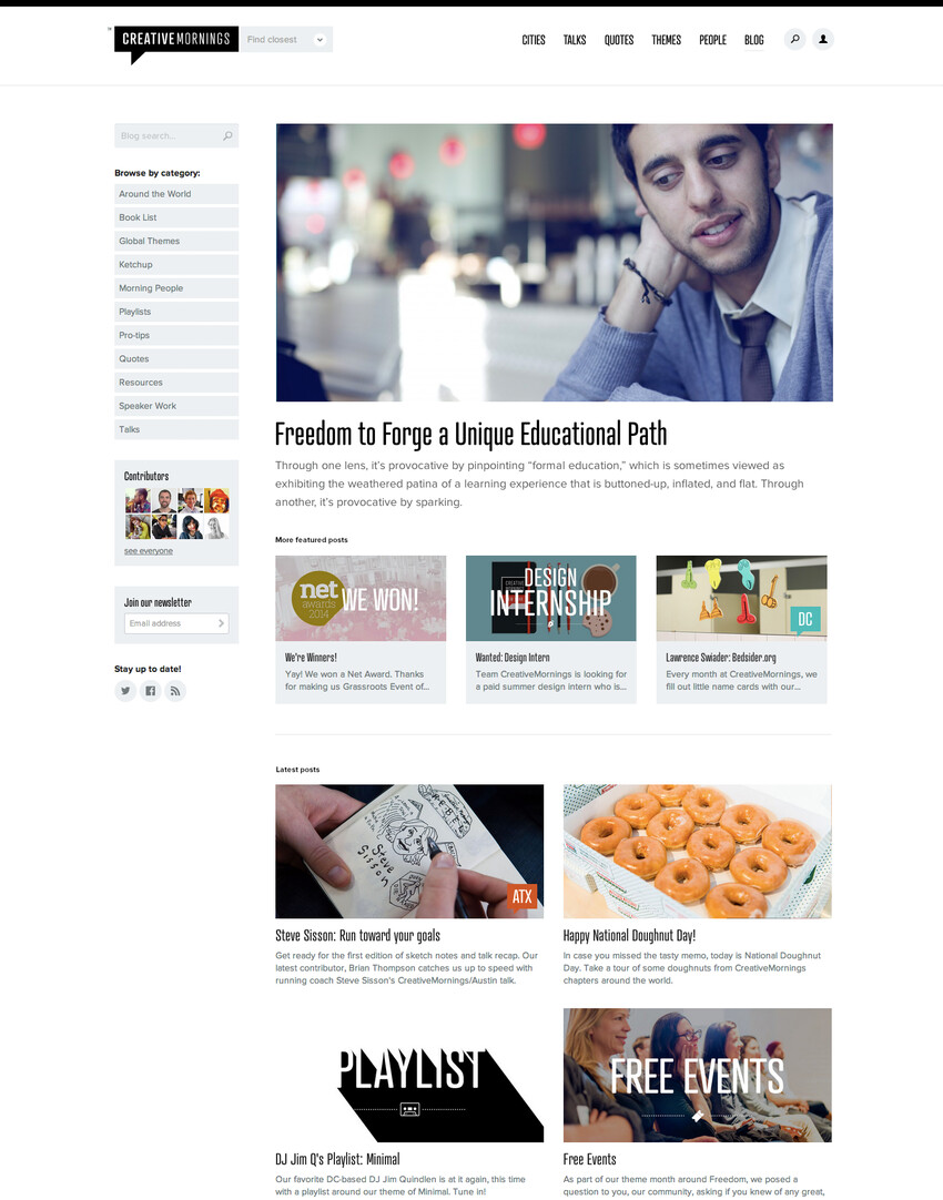 CM New Blog Design
