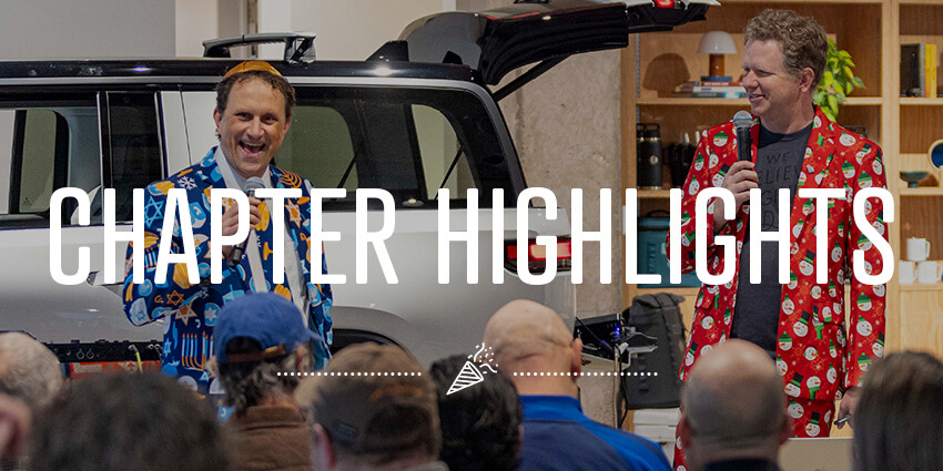 Chapter Highlights: From Holiday Cheer to Connections